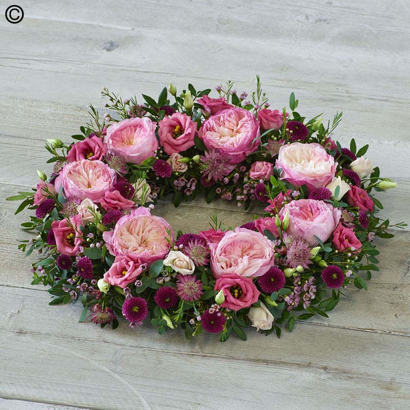 Garden Rose Wreath