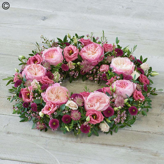 Garden Rose Wreath