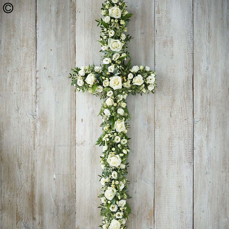 White and Green Cross